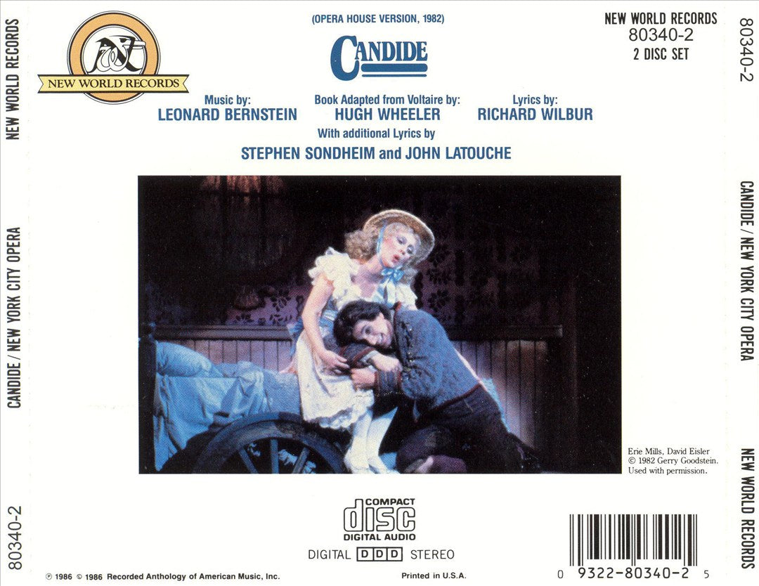 Candide [1982 New York City Opera] cover art