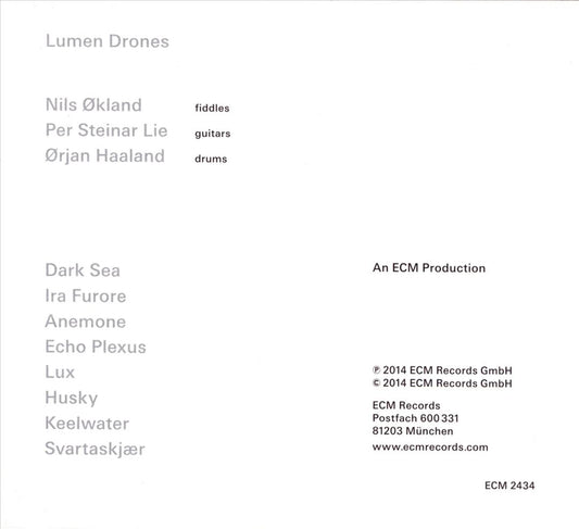 Lumen Drones cover art