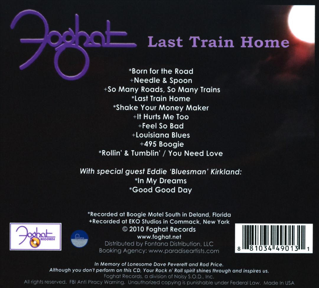 Last Train Home cover art
