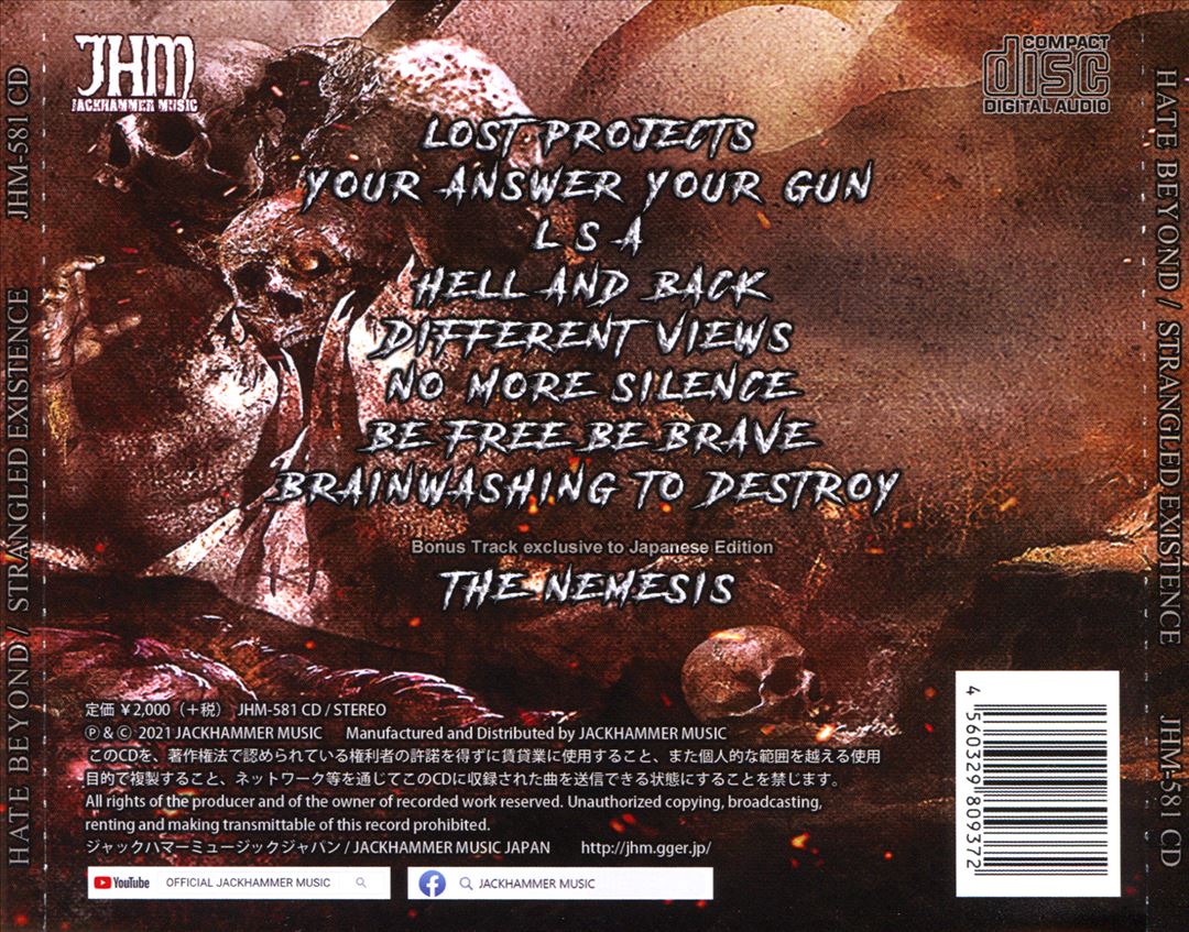 Strangled Existence cover art