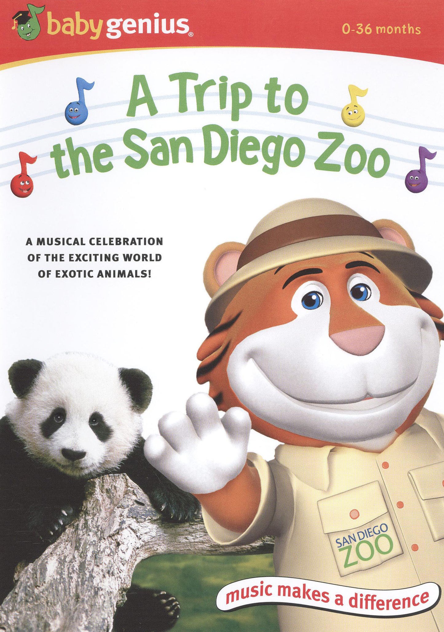 Baby Genius: A Trip To the San Diego Zoo cover art