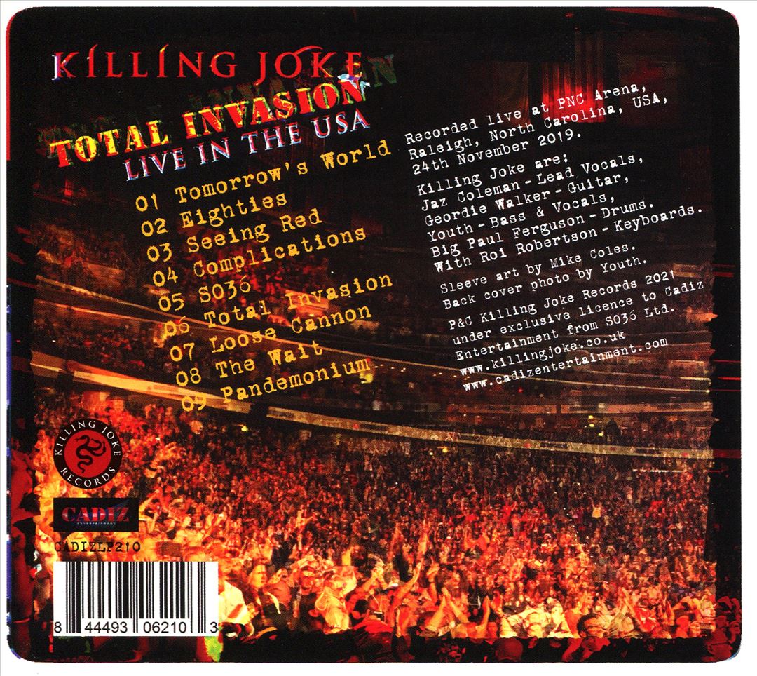 Total Invasion [Live in the USA] cover art