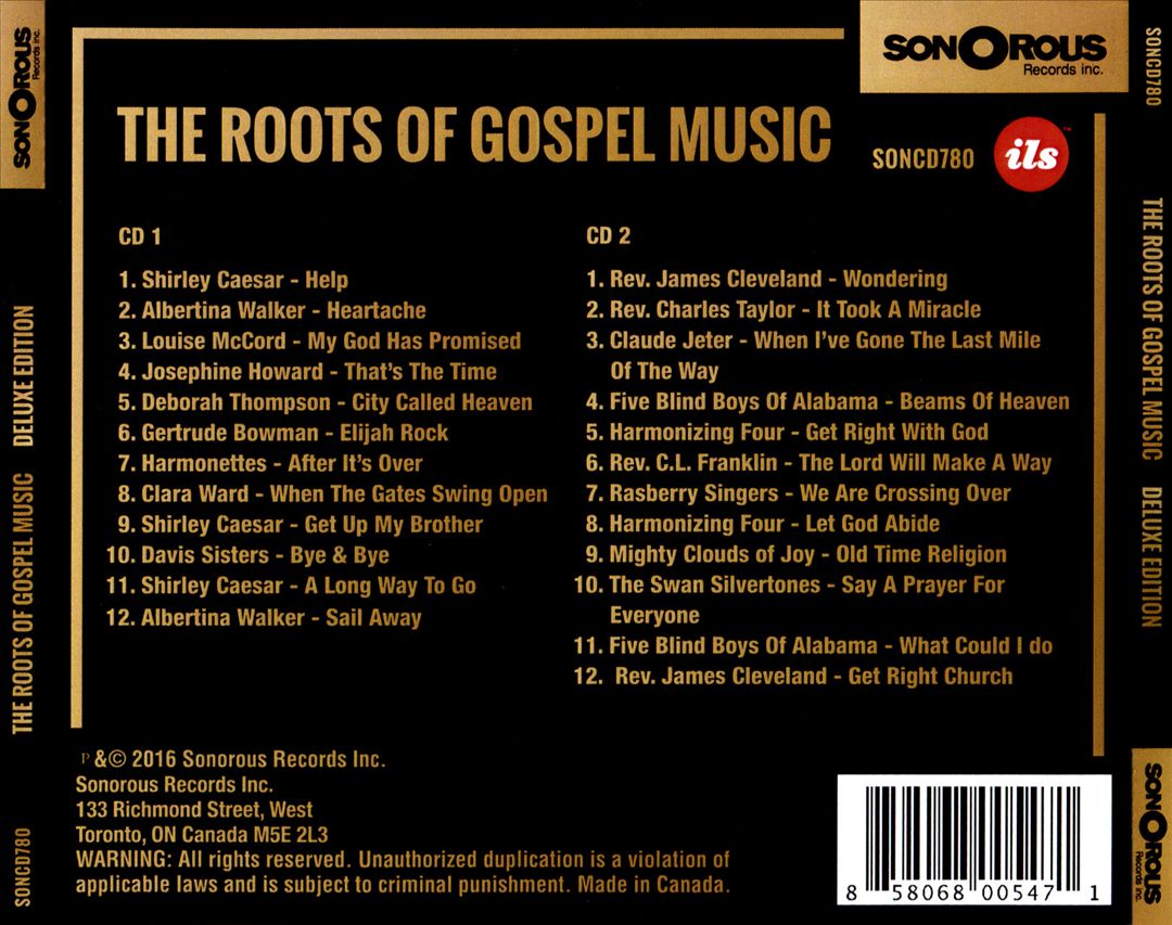 Roots of Gospel Music [Sonorous #1] cover art