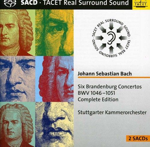 Johann Sebastian Bach: Six Brandenburg Concertos BWV 1046-1051 Complete Edition cover art