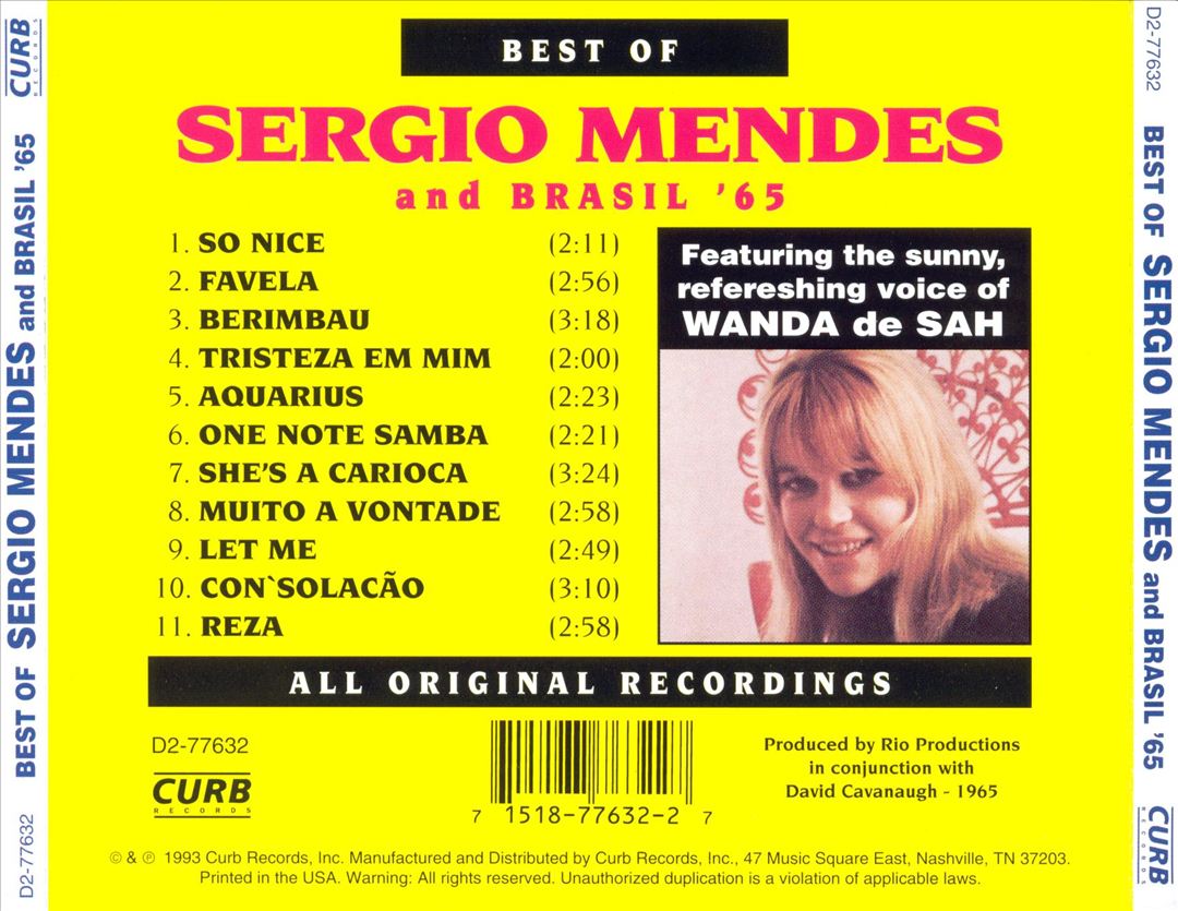 Best of Sergio Mendes & Brasil '65 cover art