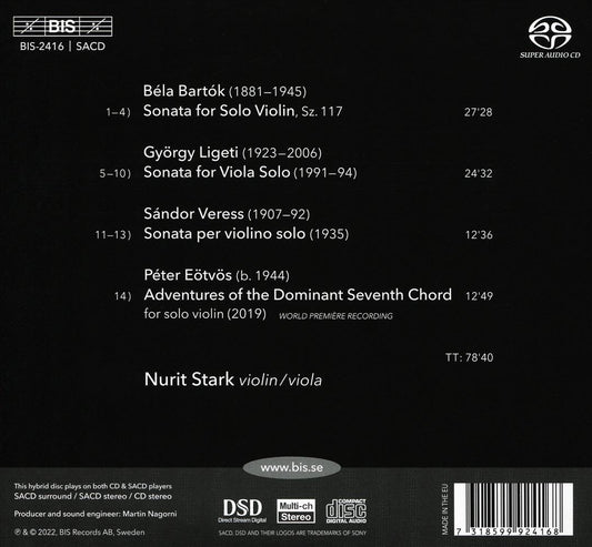 Bartók, Ligeti, Veress, Eötvös cover art