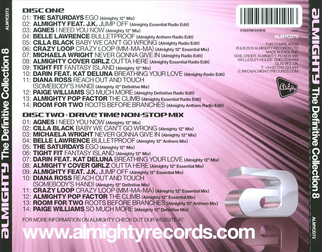 Almighty: The Definitive Collection, Vol. 8 cover art