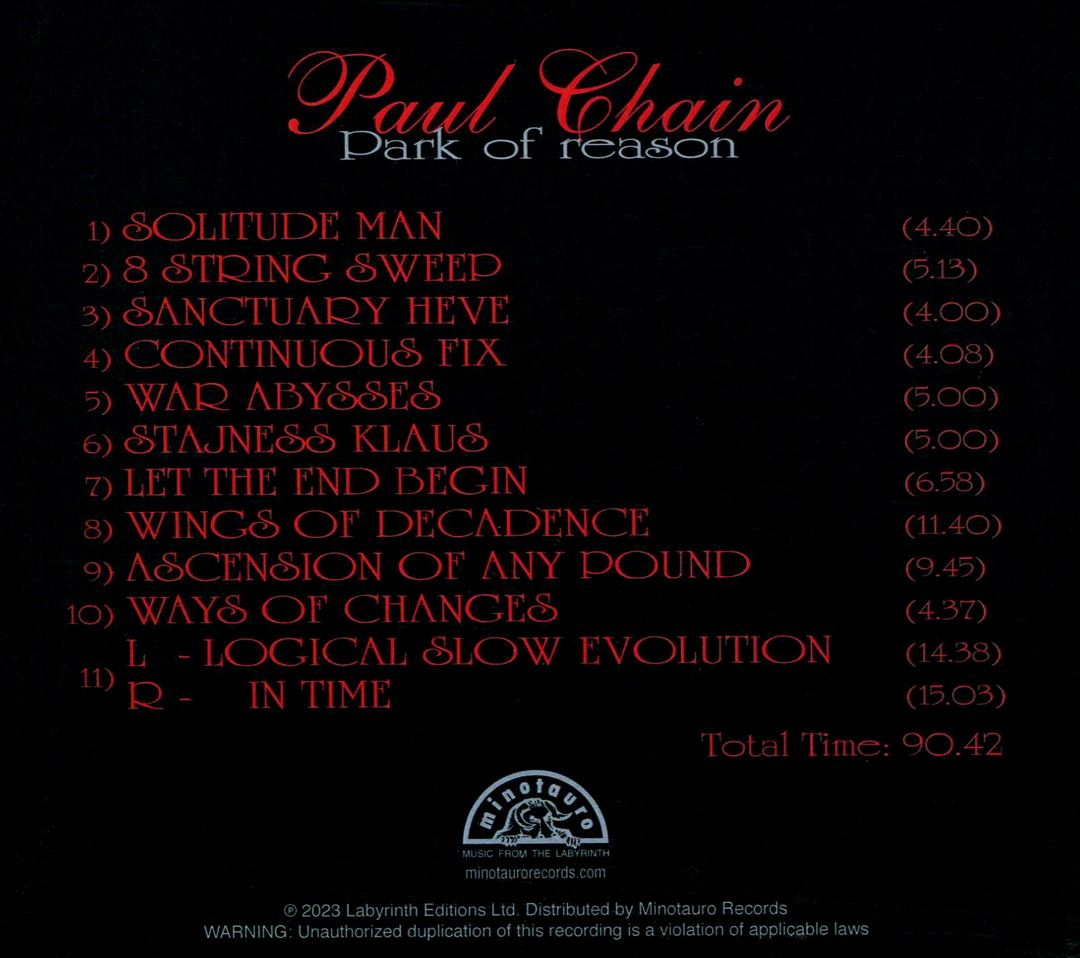 Park of Reason cover art