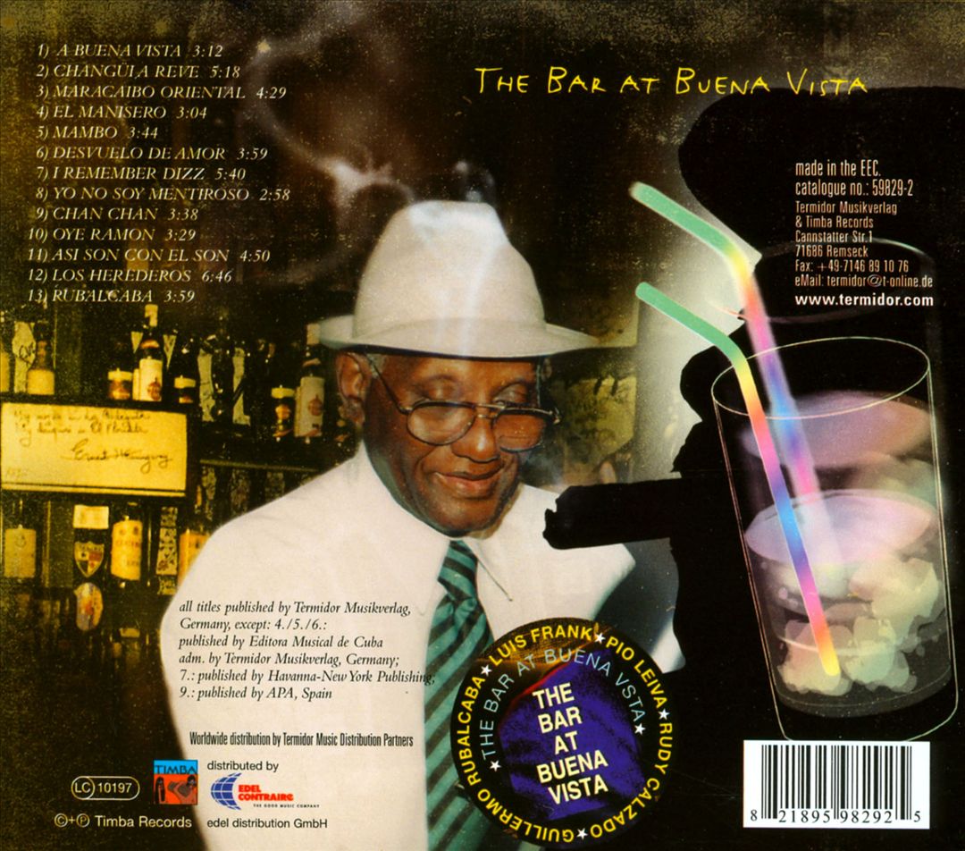 Bar at Buena Vista cover art