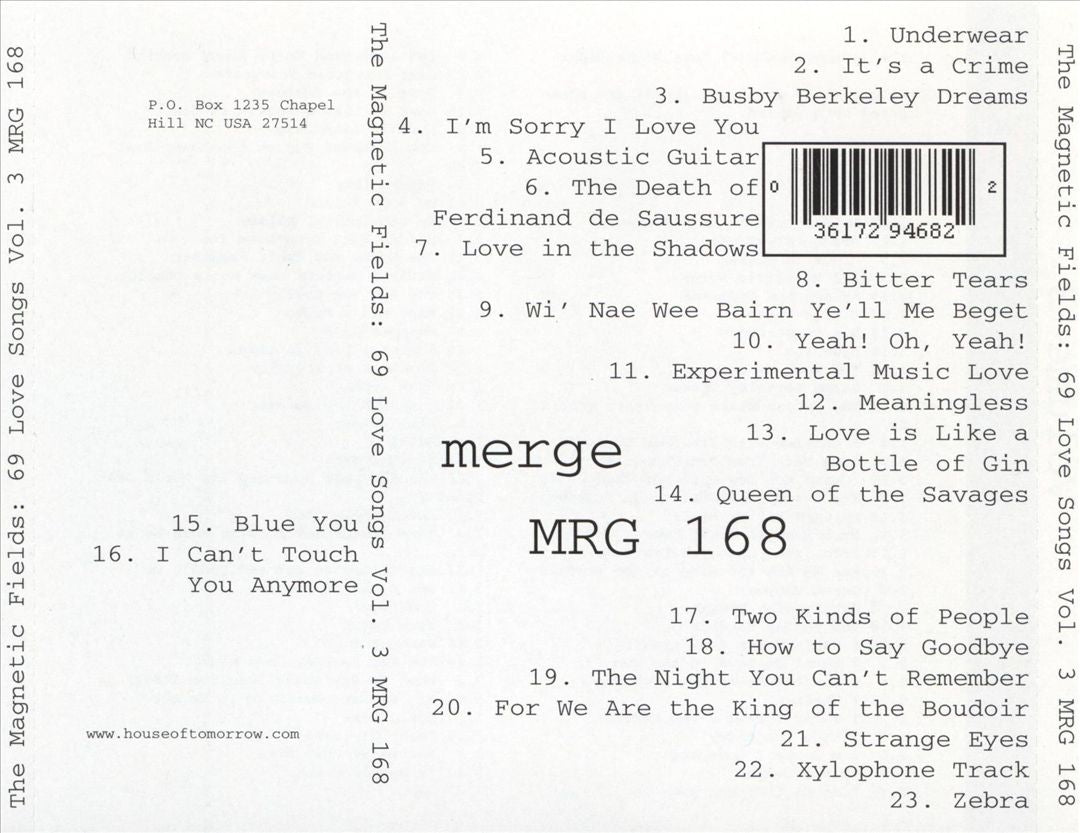 69 Love Songs, Pt. 3 cover art