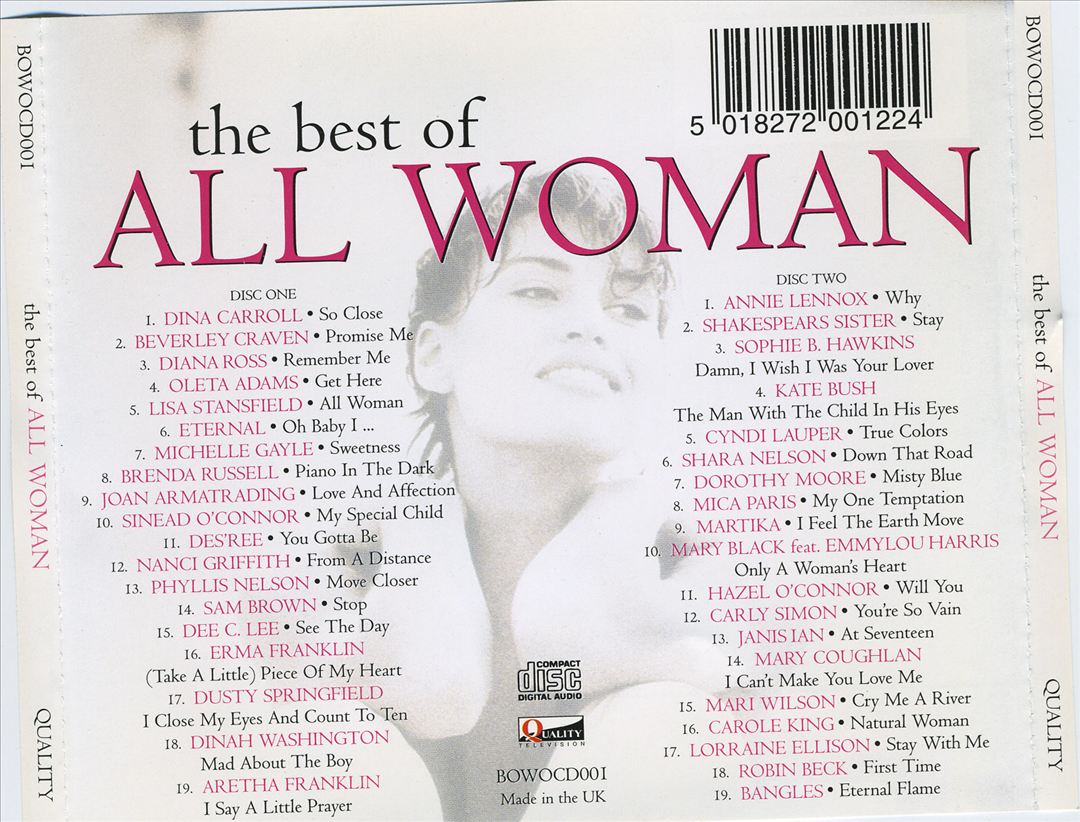 Best of All Woman cover art
