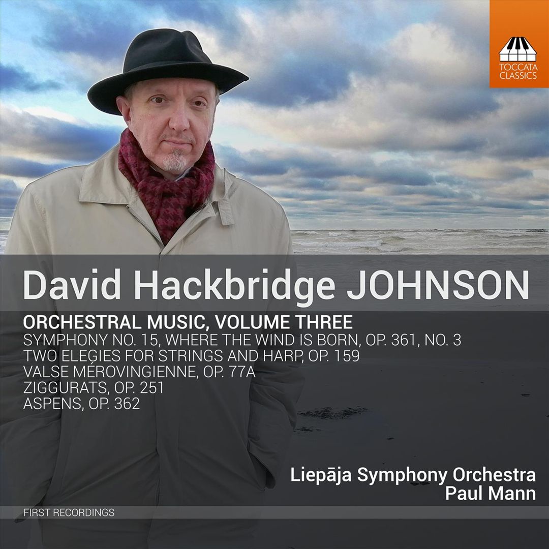 David Hackbridge Johnson: Orchestral Music, Vol. 3 cover art