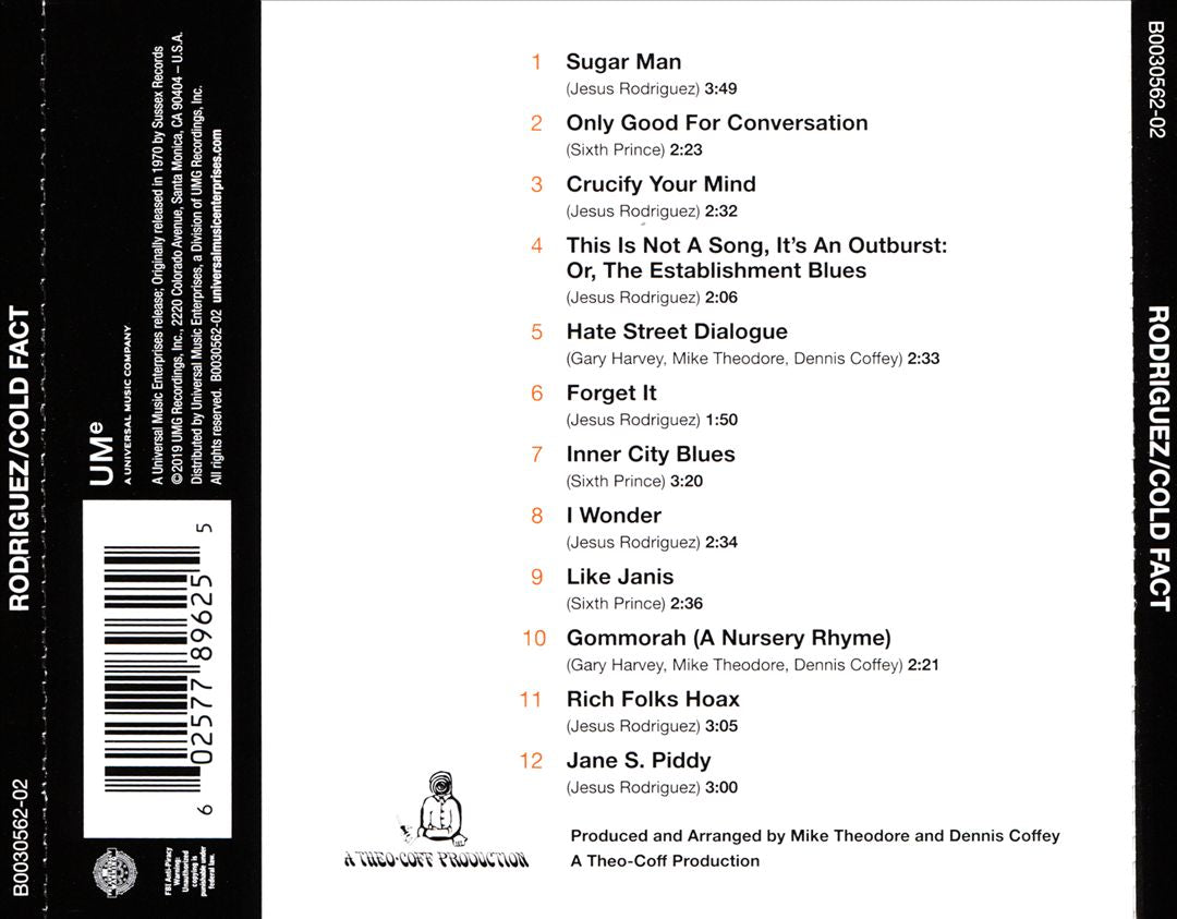 Cold Fact cover art