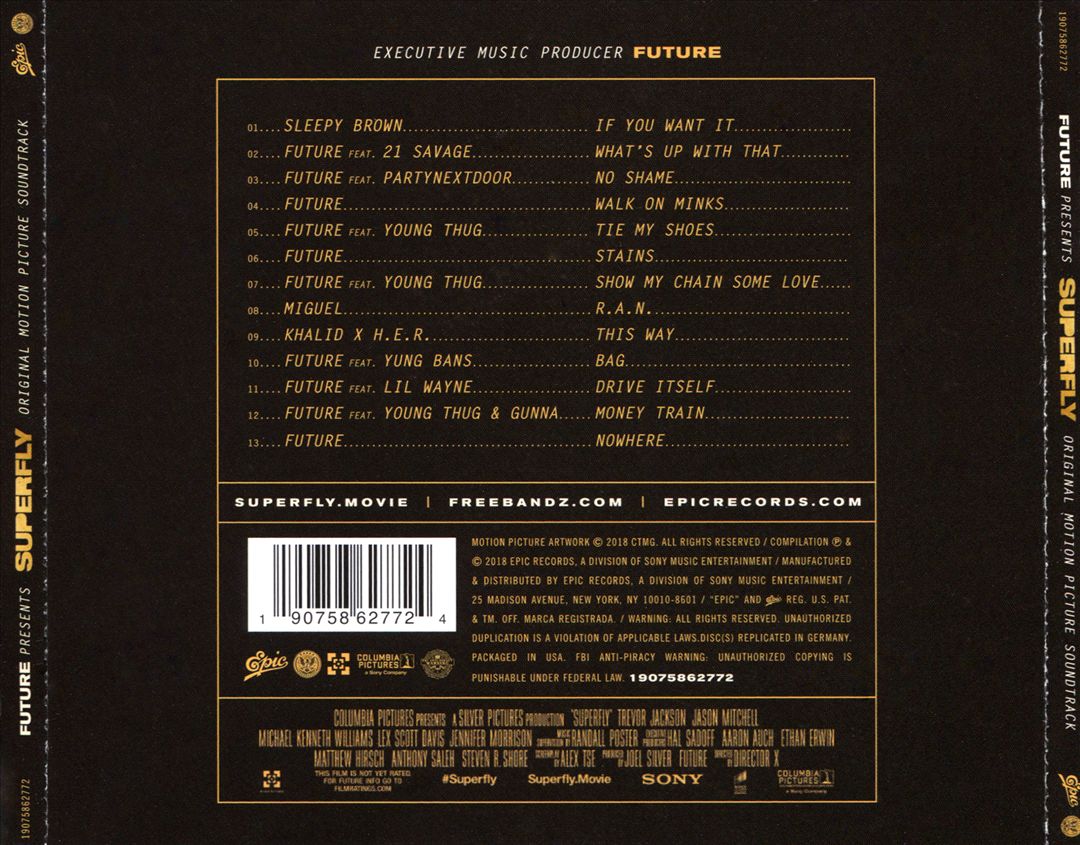 Superfly [Original Motion Picture Soundtrack] cover art