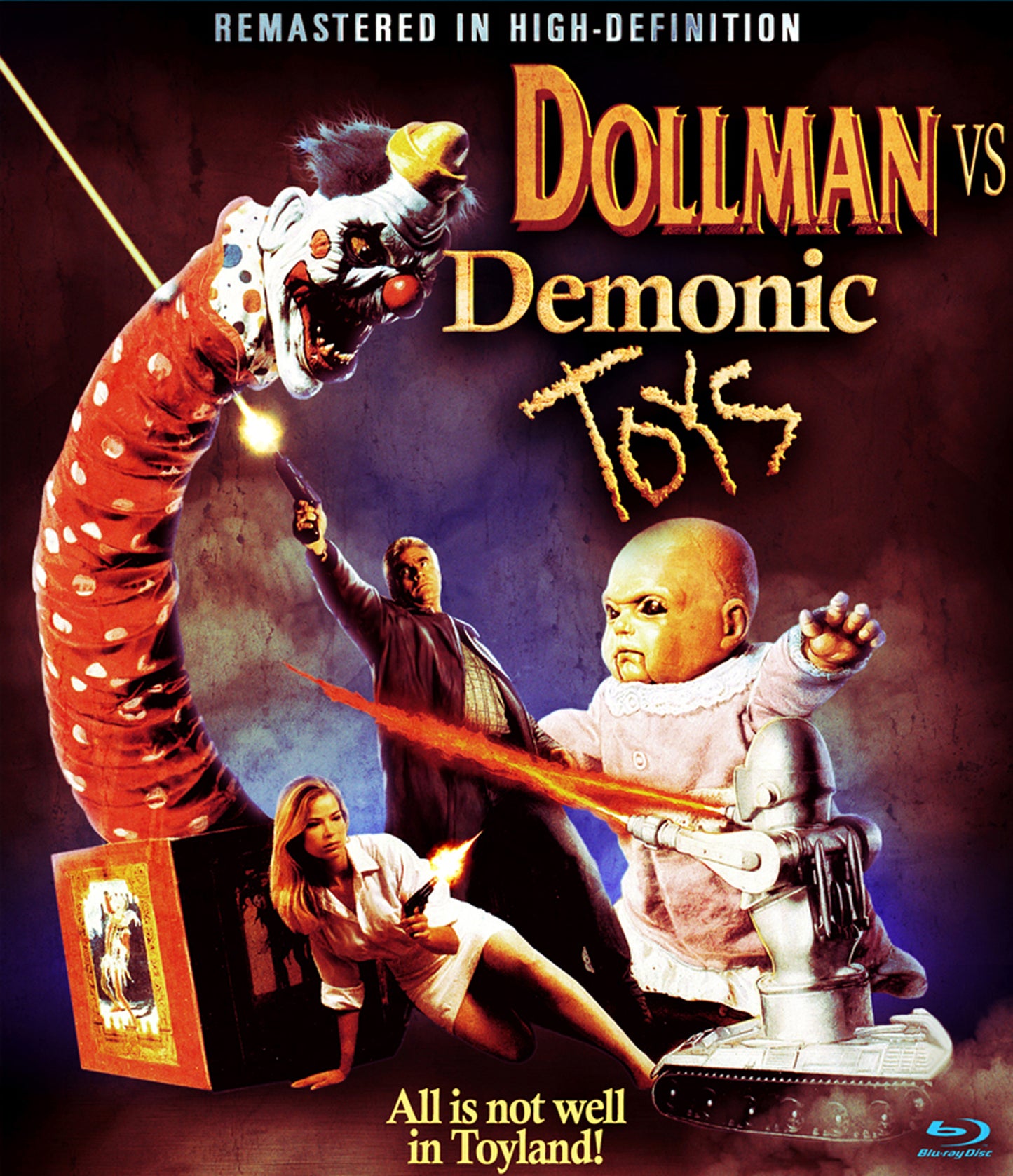 Dollman vs. Demonic Toys [Blu-ray] cover art
