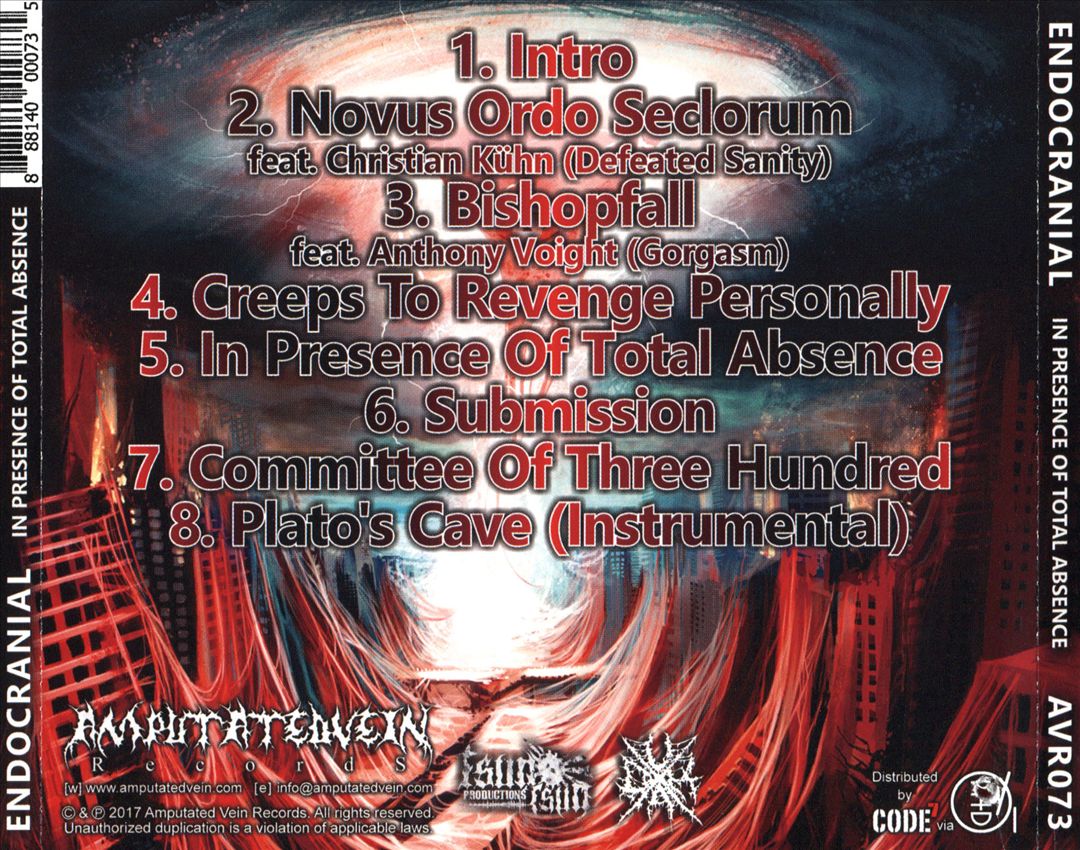 In Presence of Total Absence cover art