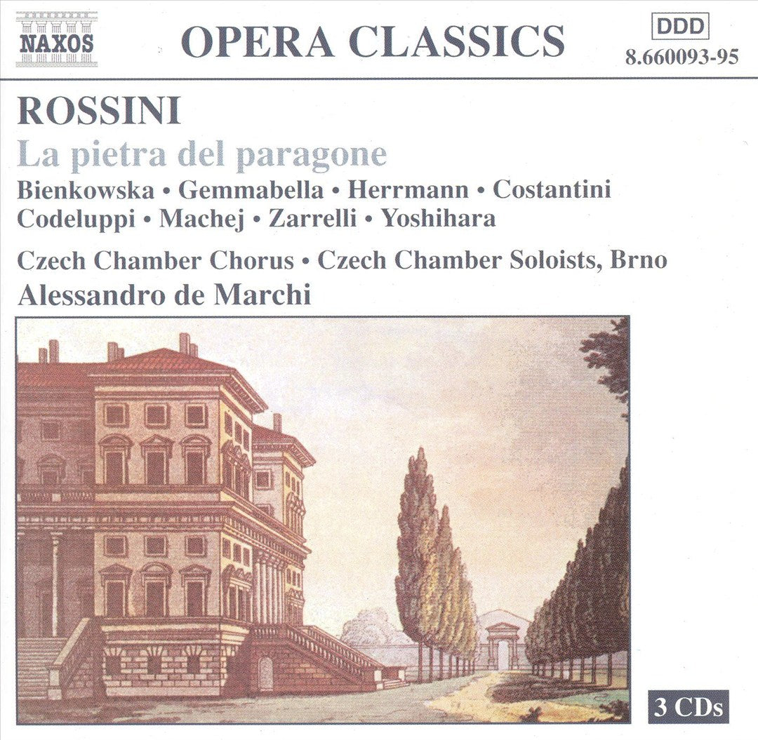 Rossini: La pietra del paragone cover art