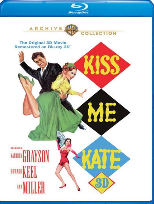 Kiss Me Kate [3D] [Blu-ray] cover art