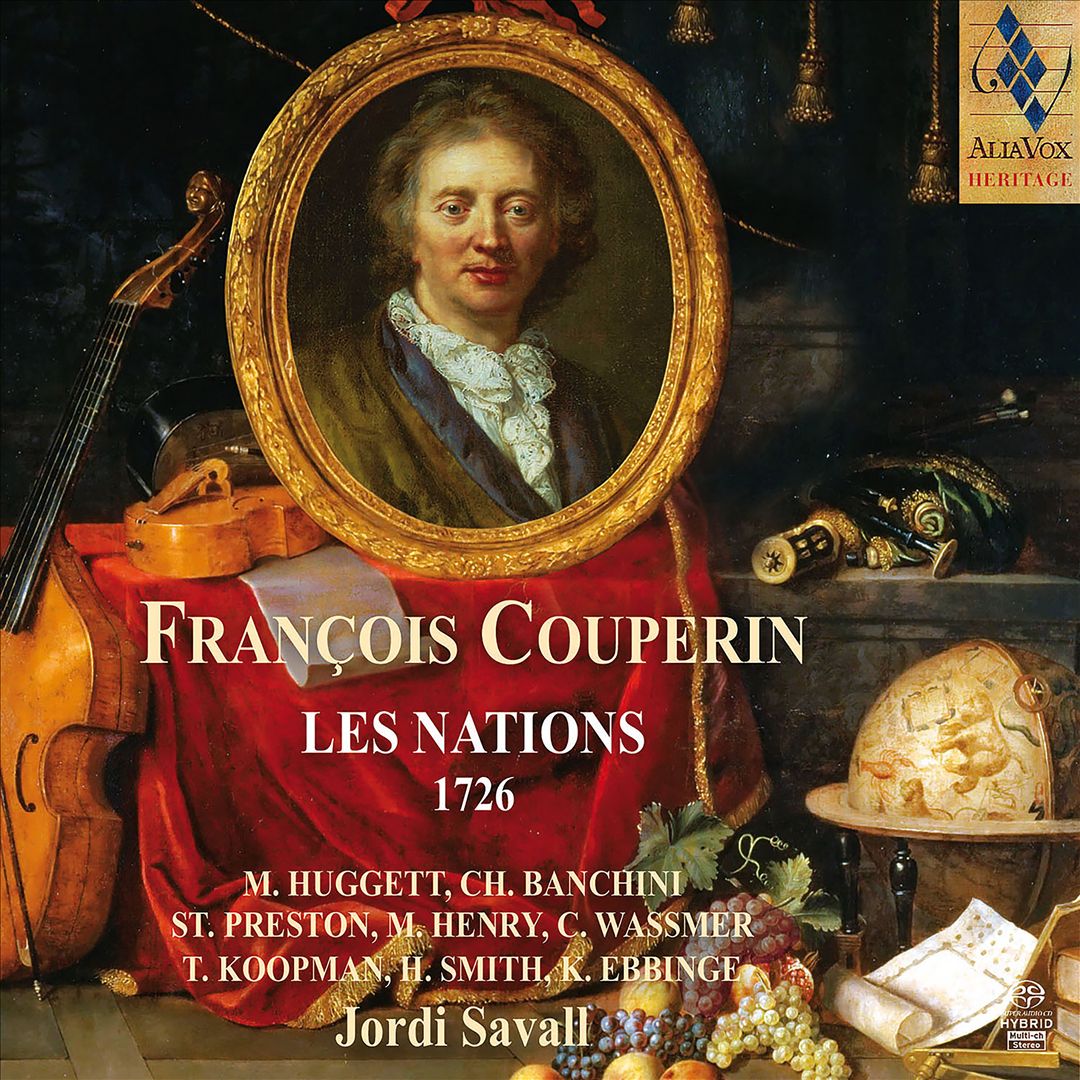 François Couperin: Les Nations 1726 cover art