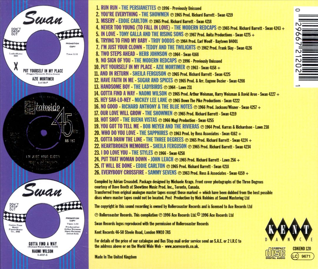Swan's Soul Sides: "Dance the Philly" cover art