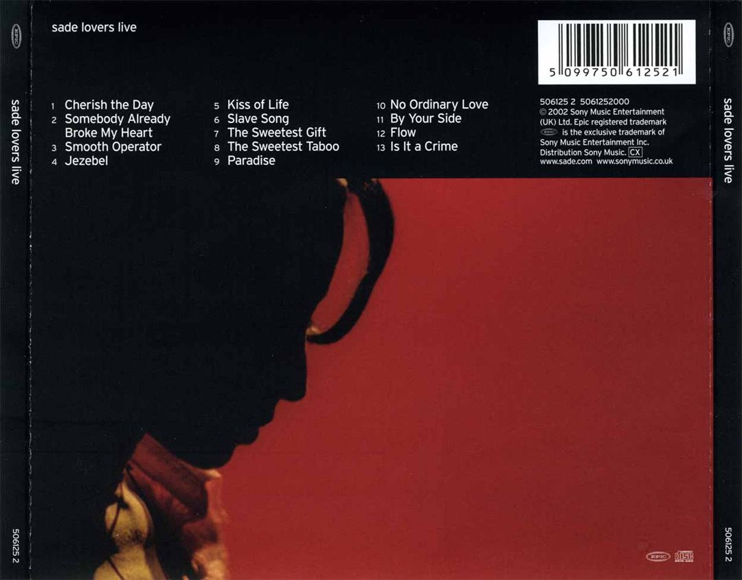 Lovers Live cover art
