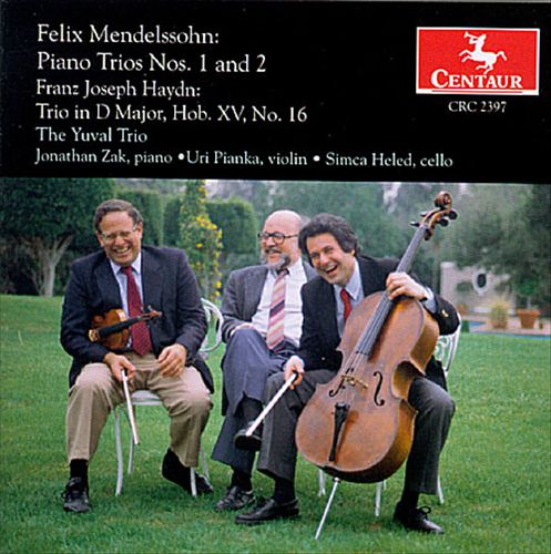 Mendelssohn: Piano Trios Nos. 1 and 2; Joseph Haydn: Trio in D major, Hob. XV No. 16 cover art