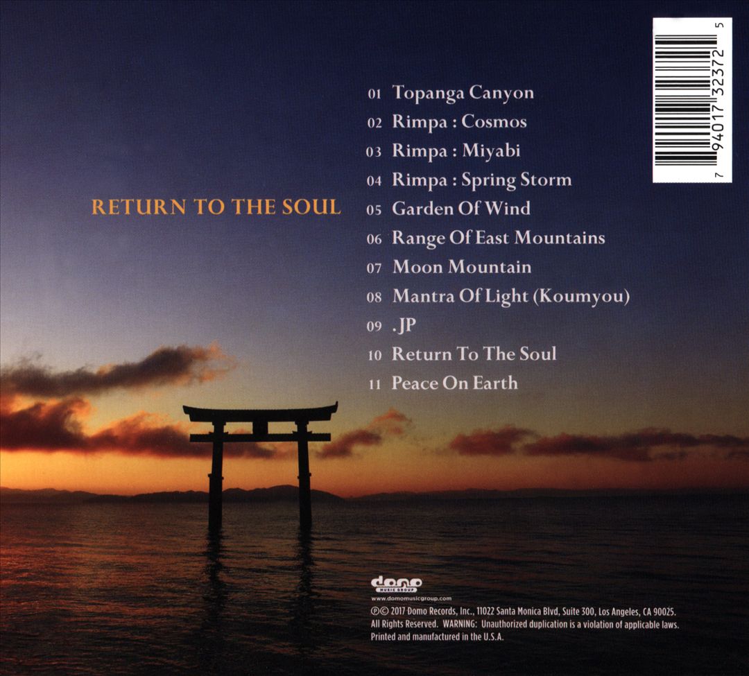 Return to the Soul cover art