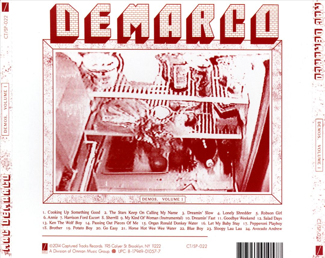 Demos, Vol. 1 cover art