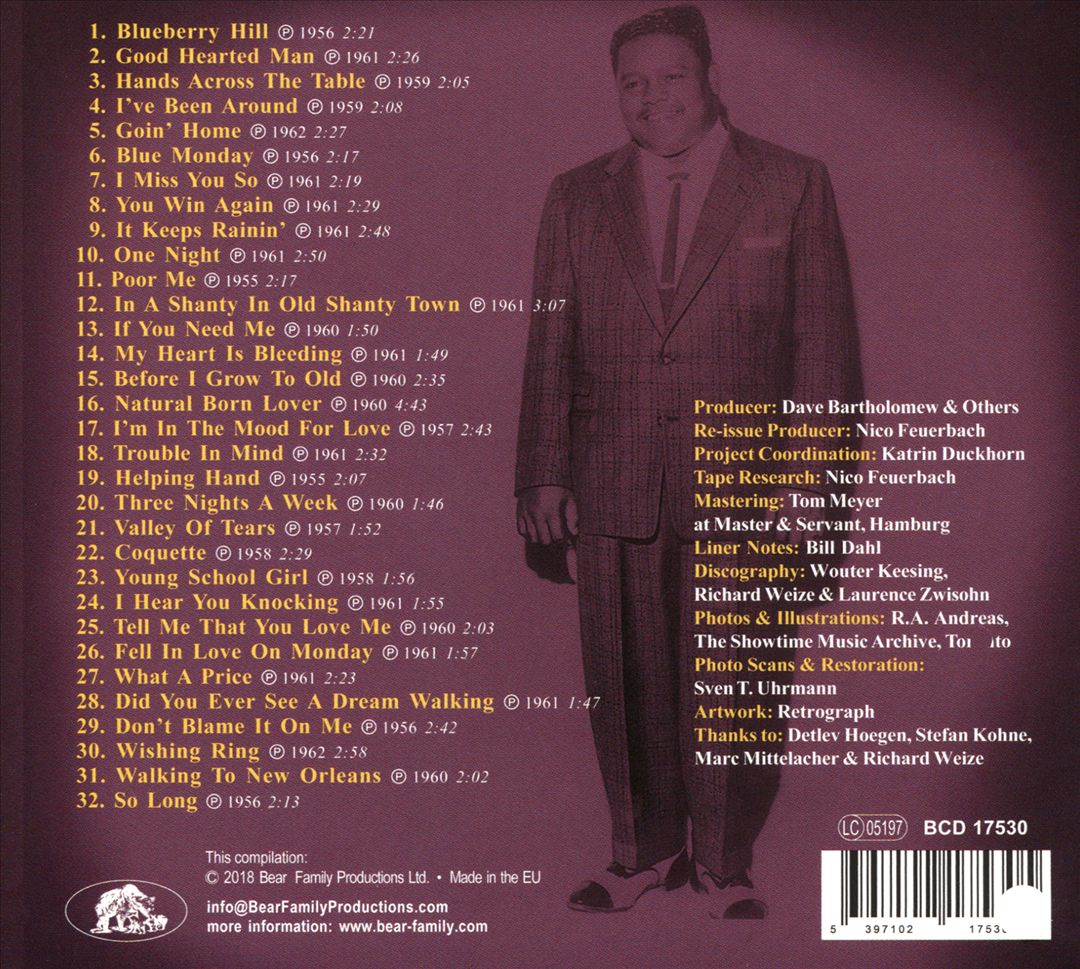Ballads of Fats Domino cover art