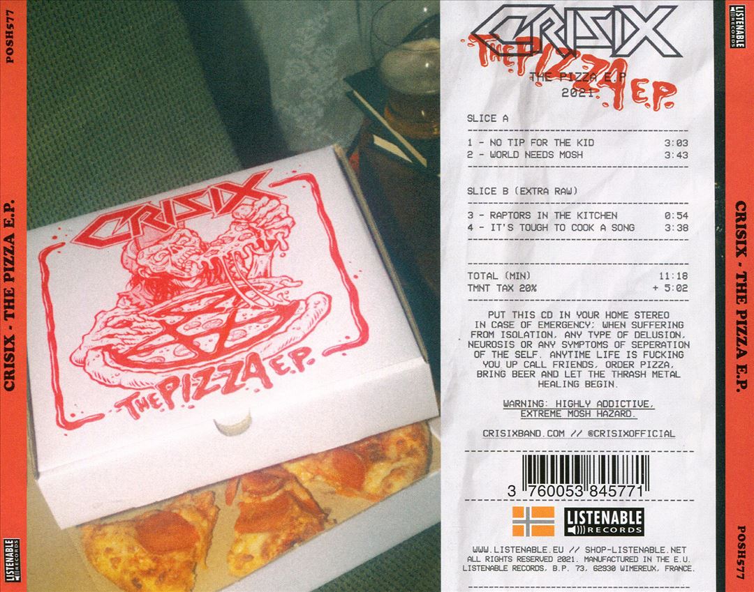 Pizza EP cover art