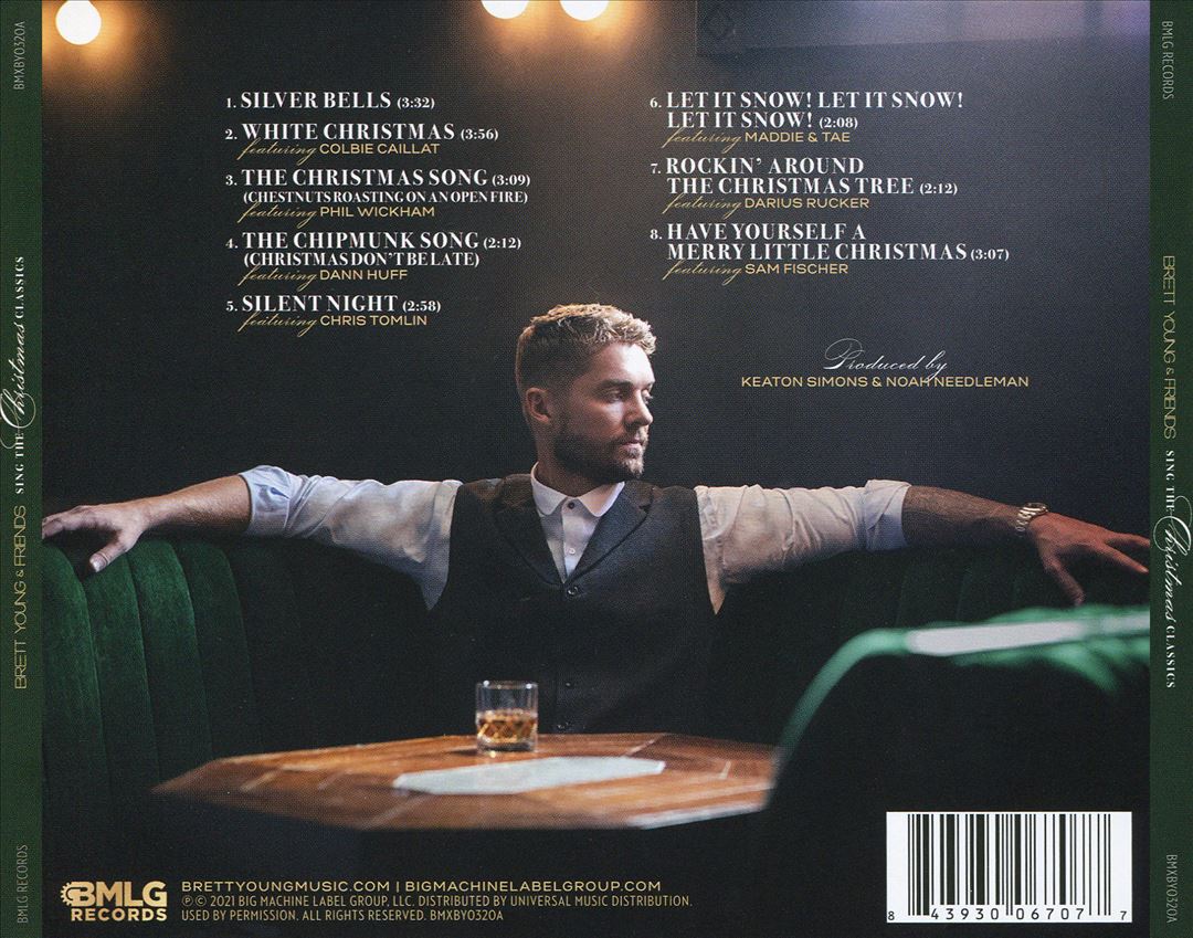 Brett Young & Friends Sing the Christmas Classics cover art