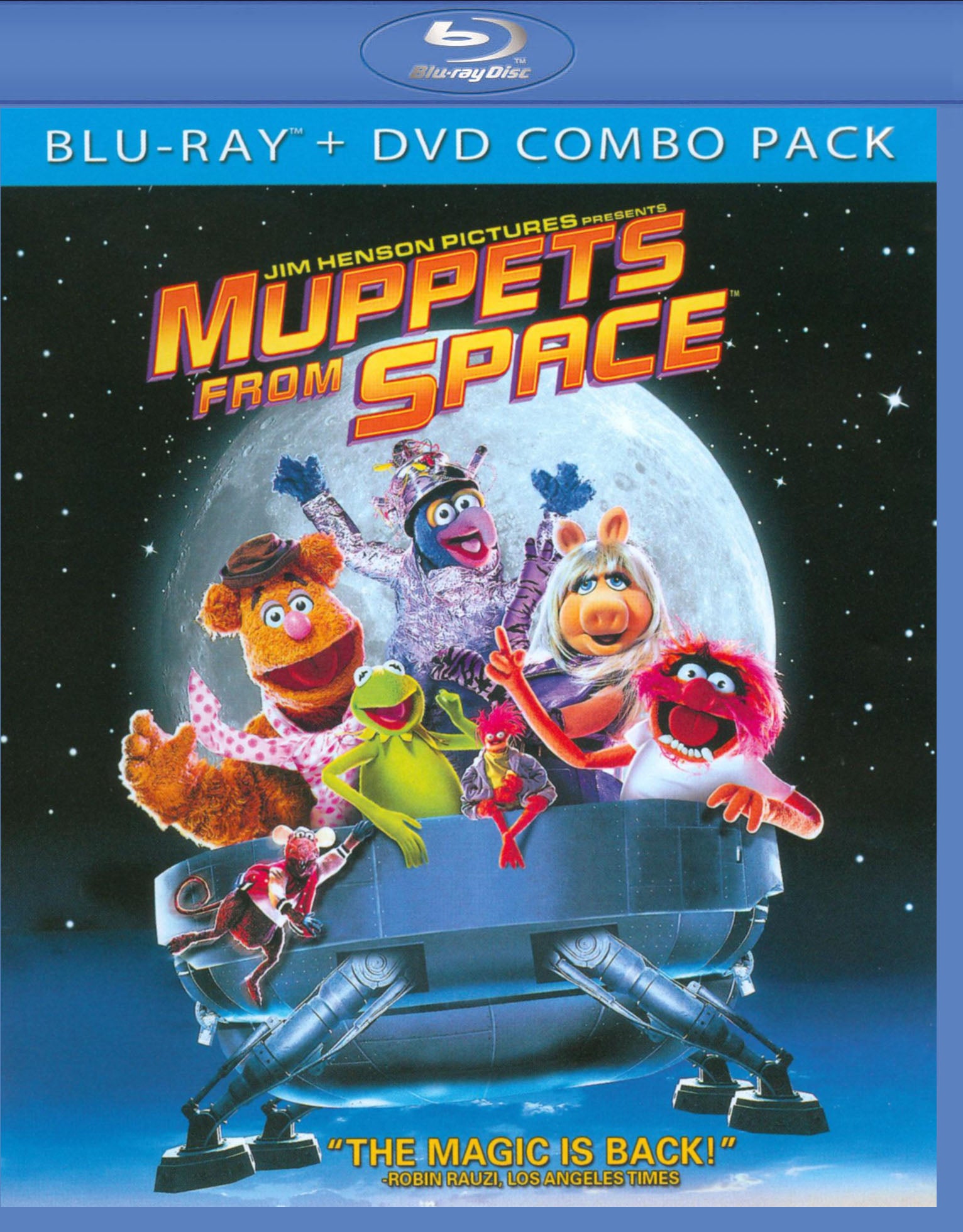 Muppets from Space [Blu-ray/DVD] cover art