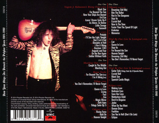 Now Your Ships Are Burned: The Polydor Years 1984-1990 cover art