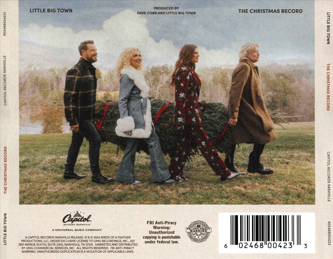 Christmas Record cover art