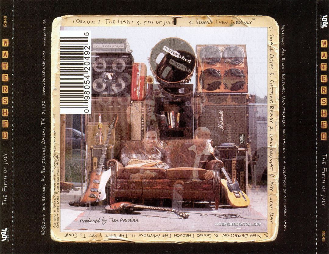 Fifth of July cover art