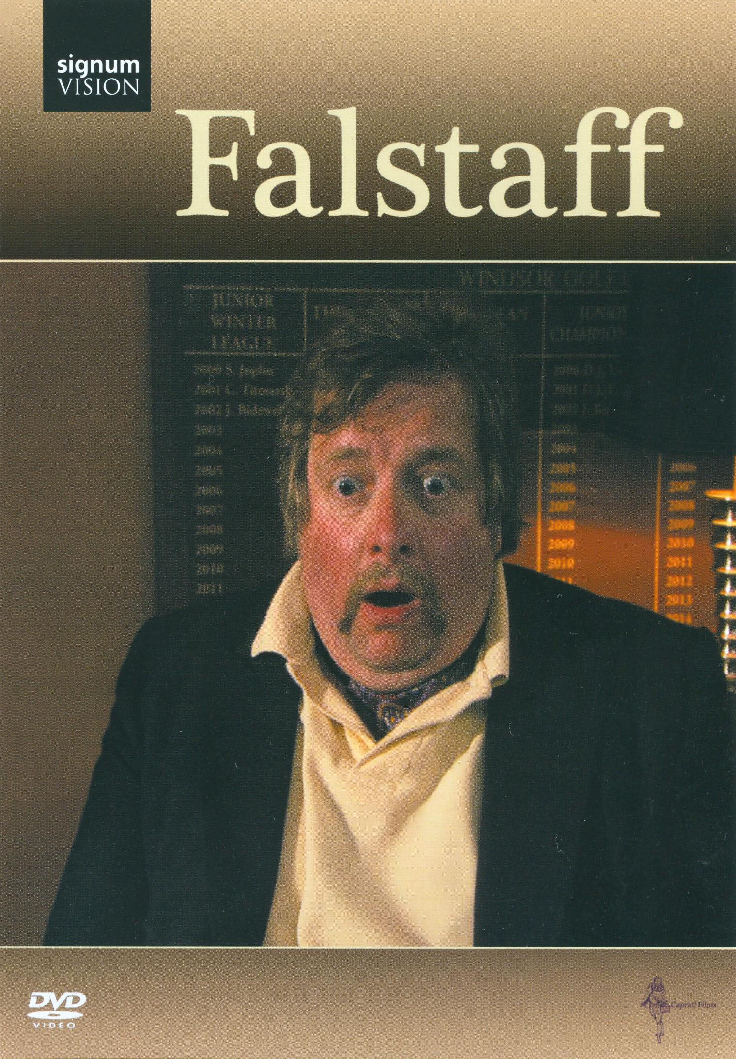 FALSTAFF  TONY BRITTEN cover art