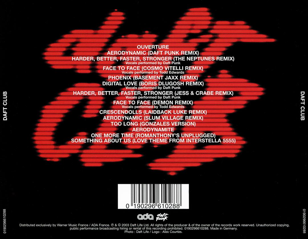 Daft Club cover art