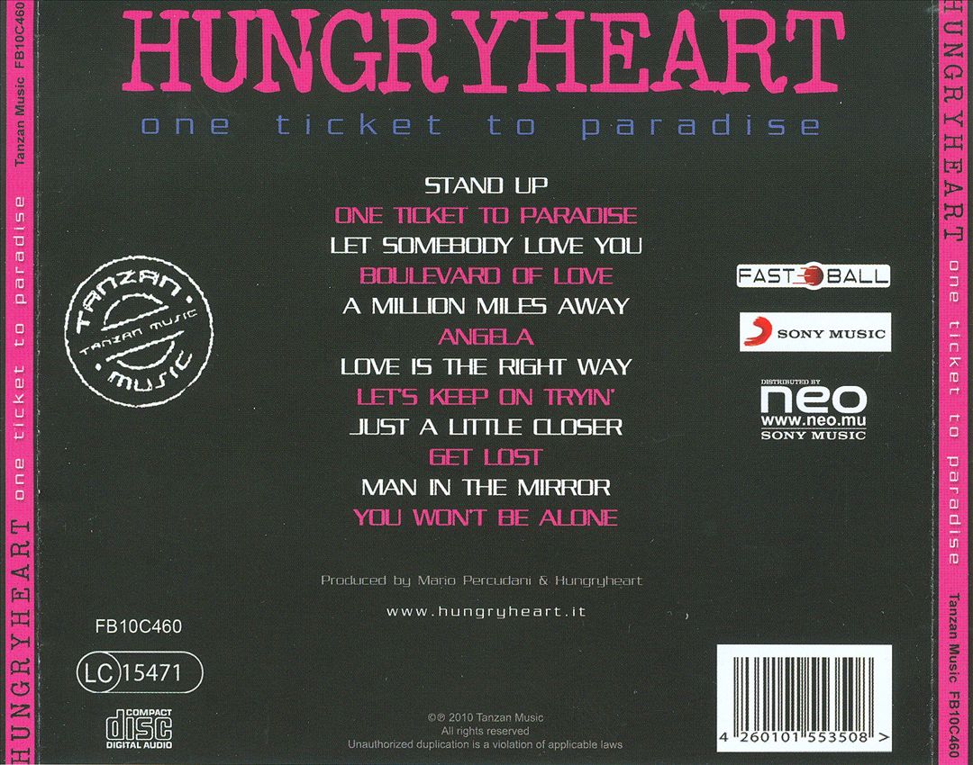 One Ticket to Paradise cover art