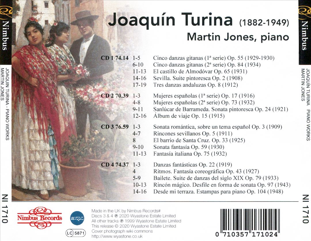 Joaquín Turina cover art