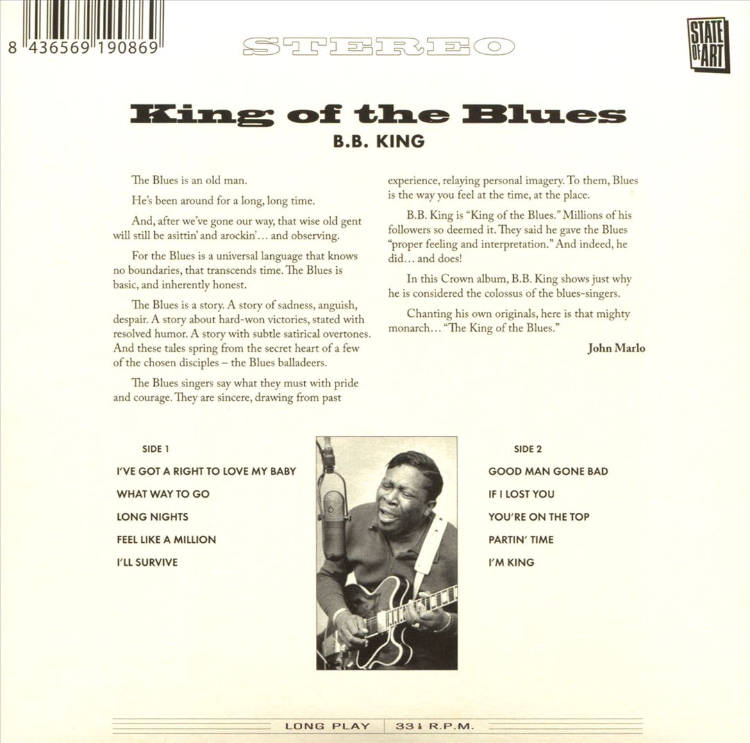 King of the Blues/My Kind of Blues cover art