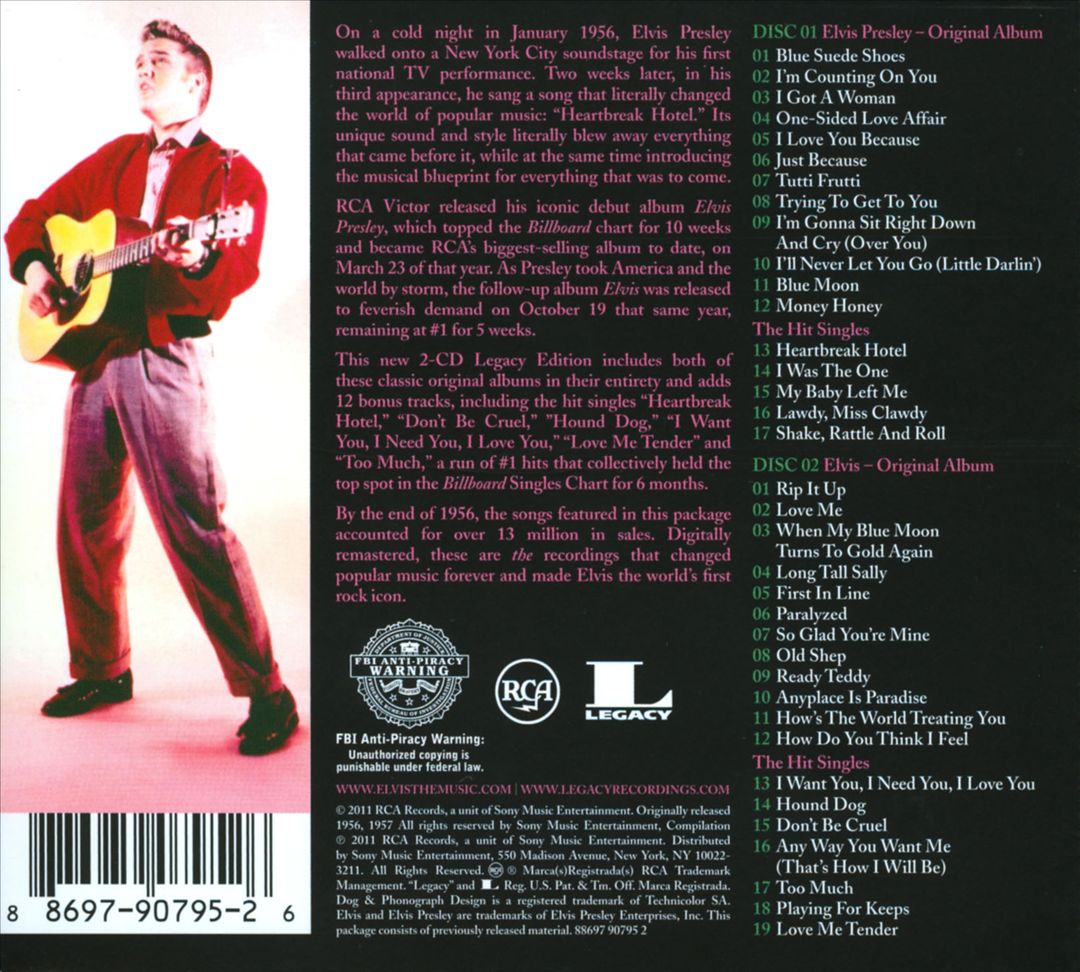 Elvis Presley [Legacy Edition] cover art