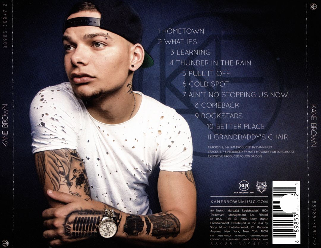 Kane Brown cover art