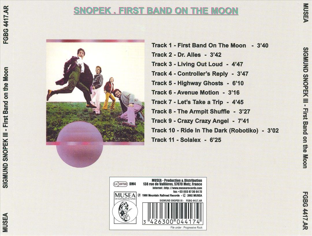 First Band on the Moon [Bonus Track] cover art