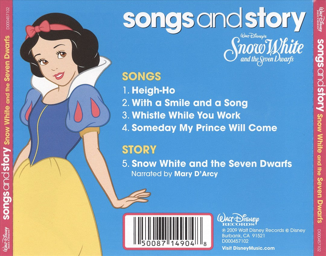 Songs and Story: Snow White and the Seven Dwarfs cover art