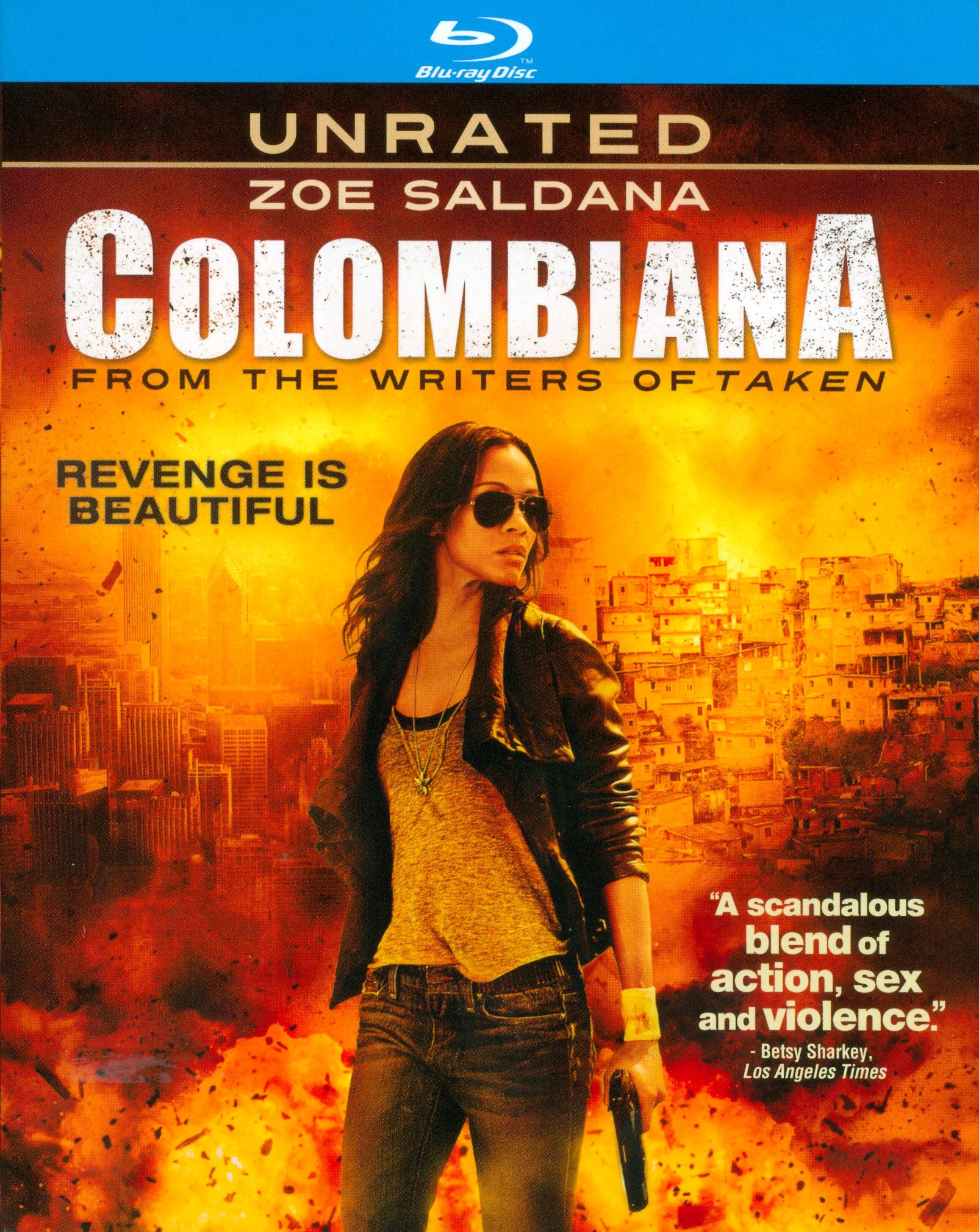 Colombiana [Unrated] [Blu-ray] [Includes Digital Copy] cover art