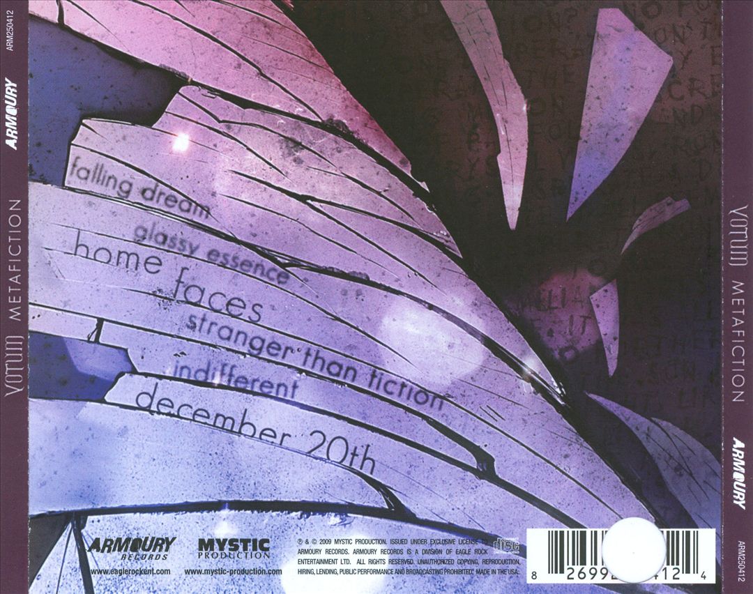 Metafiction cover art