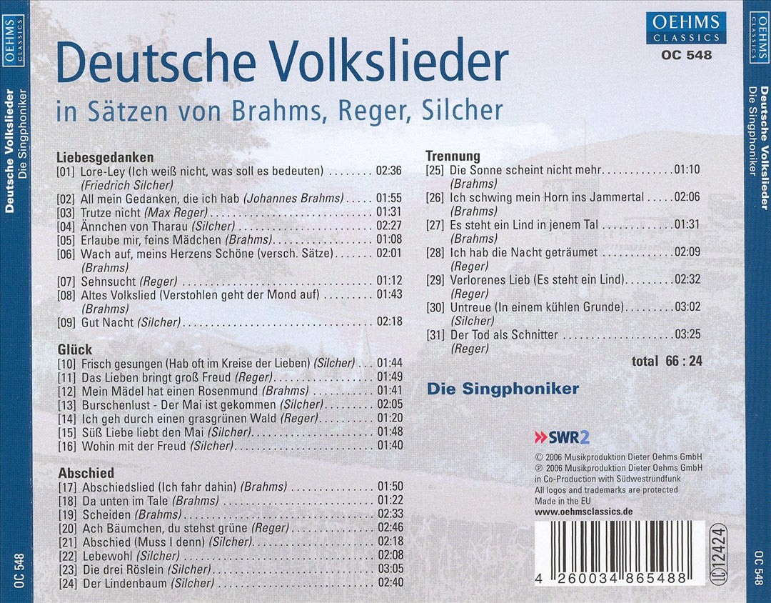 Deutsche Volkslieder cover art