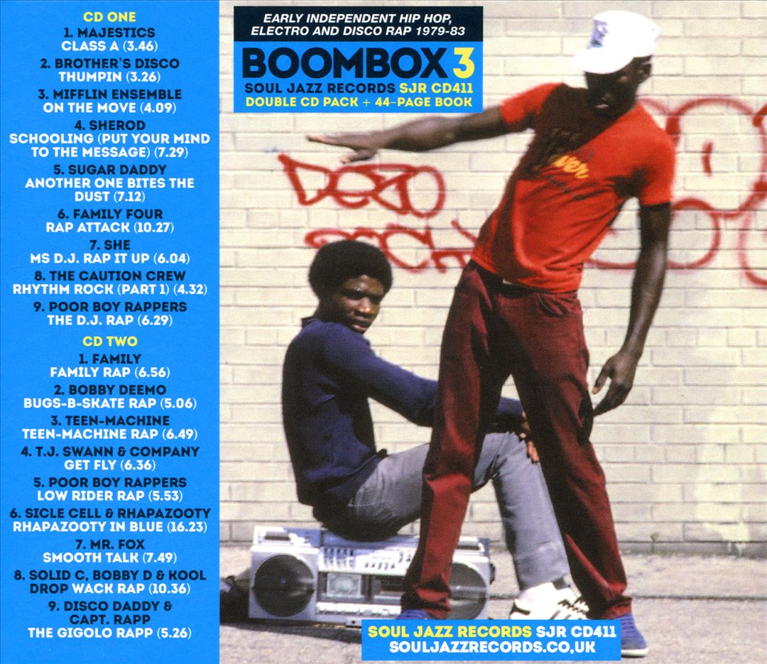 Boombox 3: Early Independent Hip Hop, Electro and Disco Rap 1979-83 cover art