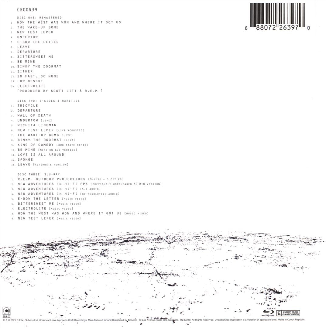 New Adventures in Hi-Fi [25th Anniversary Edition] cover art