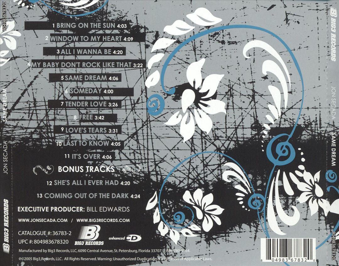 Same Dream [Bonus Tracks] cover art